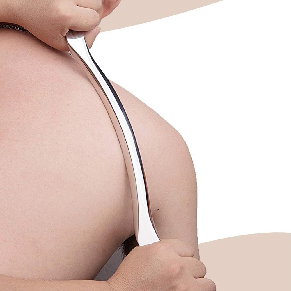 Gua Sha Stainless Steel Scraping Tool for Large Muscles