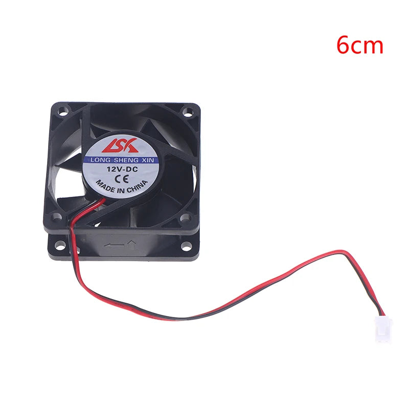 5V/12V/24V Cooling Turbo Fan Brushless 3D Printer Parts 2Pin For Extruder DC Cooler Blower Part Black Plastic Fans Oasis Select 12V 6CM