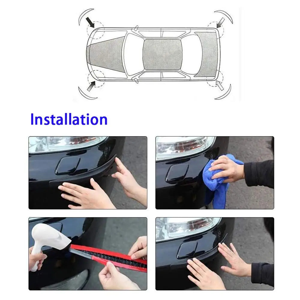 Rubber Bumper Guard Strip – Anti-Scratch Protector for Cars & SUVs