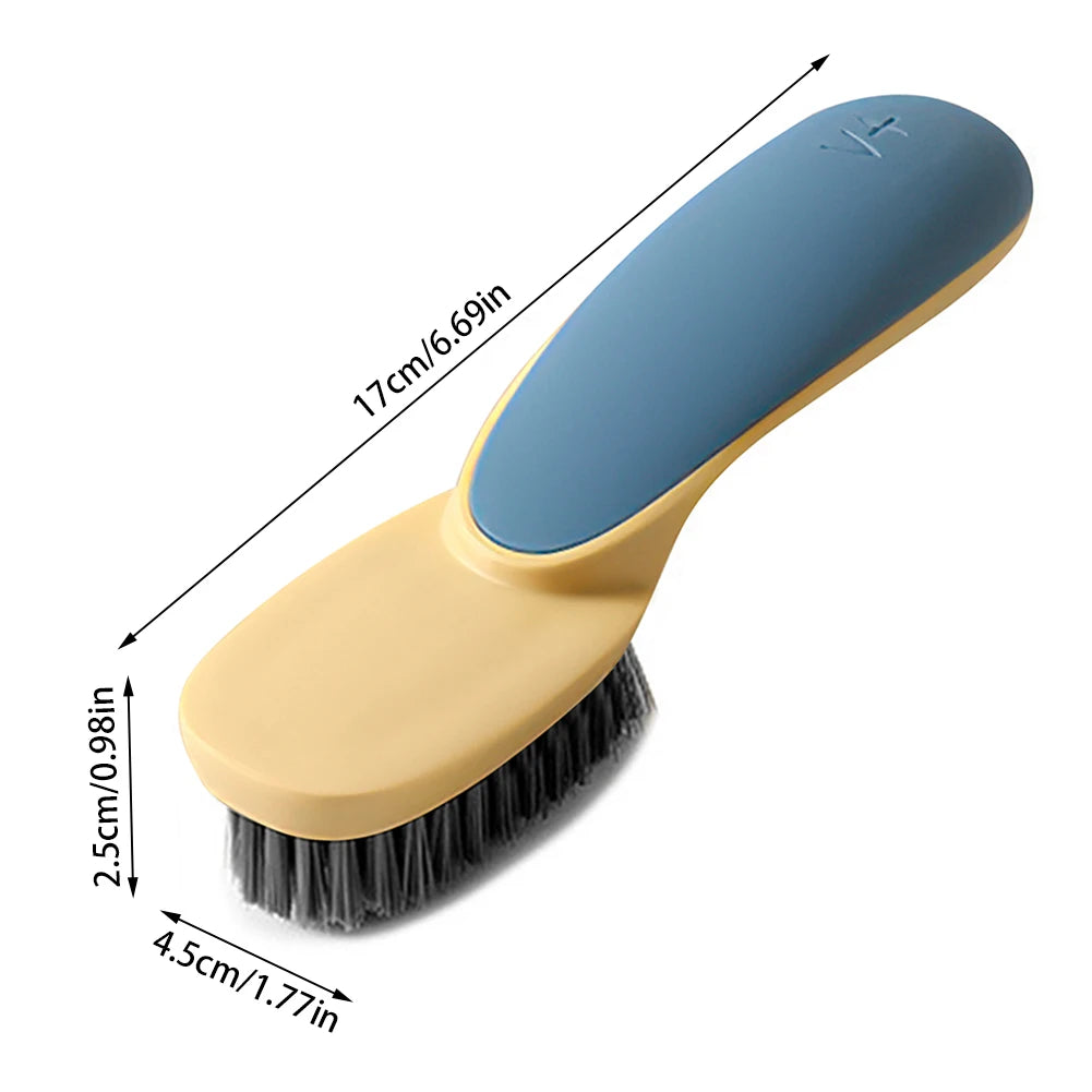Long Handle Shoe & Laundry Cleaning Brush | Soft Bristle Scrubber