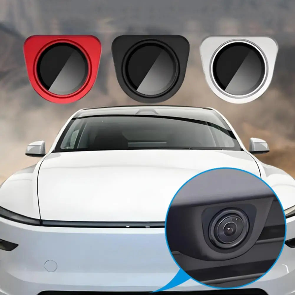 Front Camera Protector Shield for Tesla Model Y YL 3, HD Tempered Glass Rainproof Waterproof Cover Anti-Scratch Auto Accessories Oasis Select