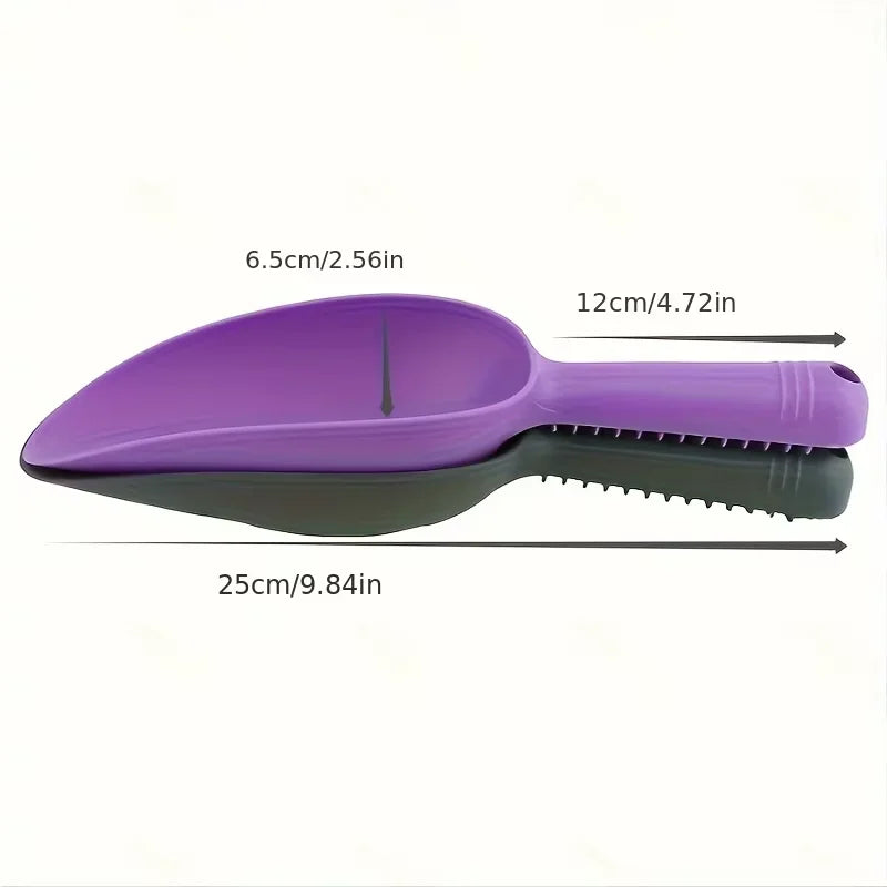 1pc pcgarden shovel, Handheld Soil Scoop for Succulent Flower Vegetable, Potted Planting Digging Tool,Garden shovel digging tool Oasis Select purple