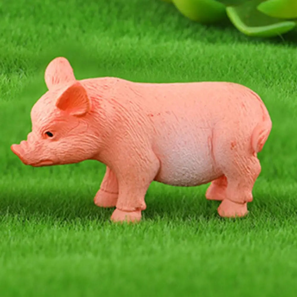 3-Pack Cute Pig Miniature Figurines | Waterproof Garden Statues Garden Figurine Set Oasis Select