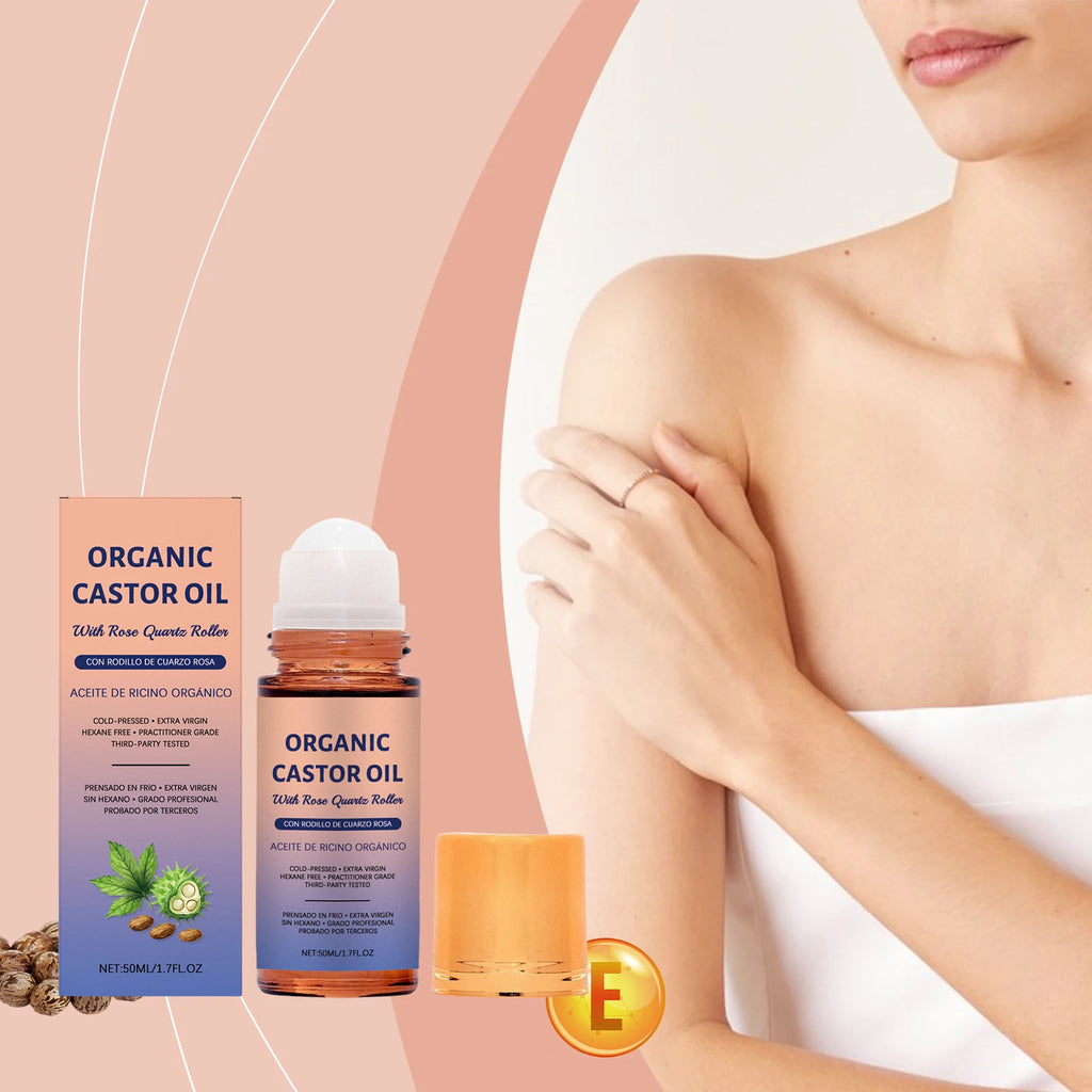 Castor Oil Soothing Essence Ball Relieve Dryness Brighten Deep Hydration Nourish Improve Skin Condition Skin Moisturizing Serum Oasis Select