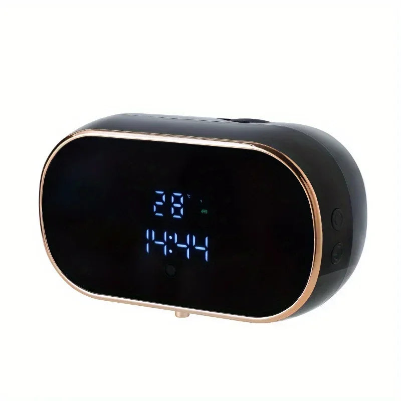 Intelligent Wall Mounted Sensing Soap Dispenser with Non-contact Infrared Bubbles Suitable for For Bathroom Smart Washing Hand Oasis Select Black