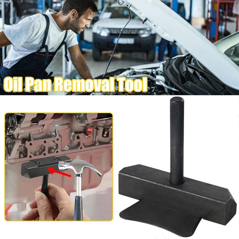 Oil Pan Separator Tool Sturdy Engine Oil Tray Seal Cutter Motorcycle Oil Tray Engine Oil Drain Pan Separator Tool Remover Oasis Select