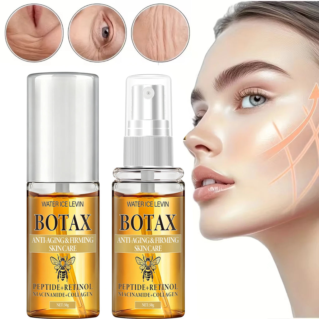 Botax Anti-Aging Instant Face Lift Serum with Peptide, Retinol, Niacinamide & Collagen for Firming & Refining Skin. Oasis Select