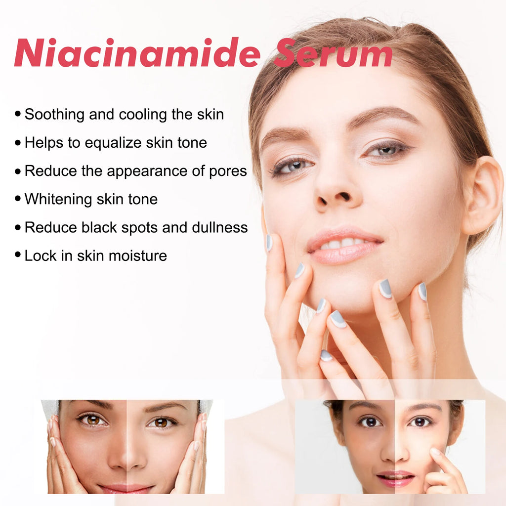 Peach Niacinamide Serum – Dark Spots, Pores & Brightening