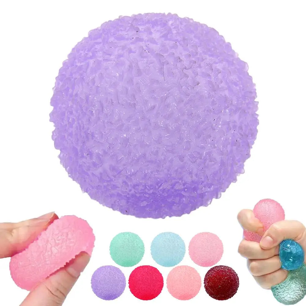 Squishy Ice Ball Fidget Toy – Soft Stress Relief Sensory Squeeze