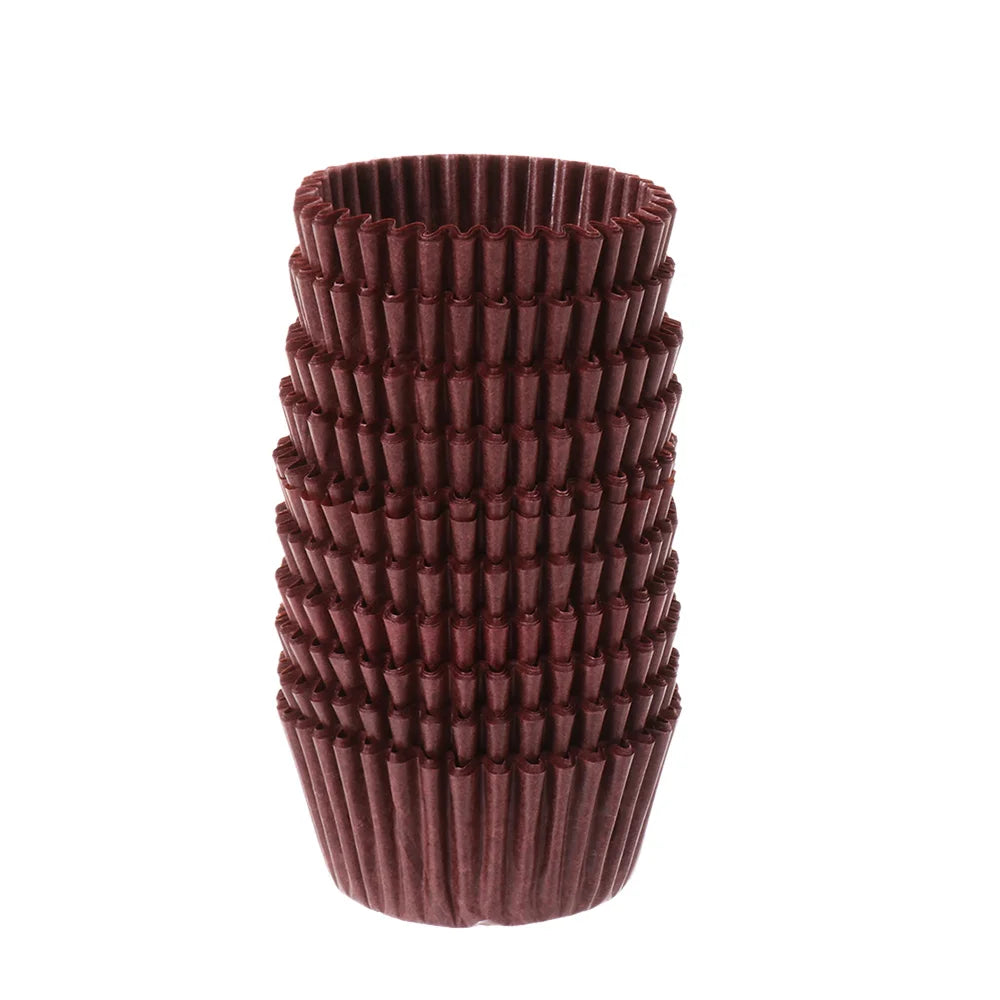 Mini Cupcake Liners & Chocolate Paper Cases – 500/1000 Pcs