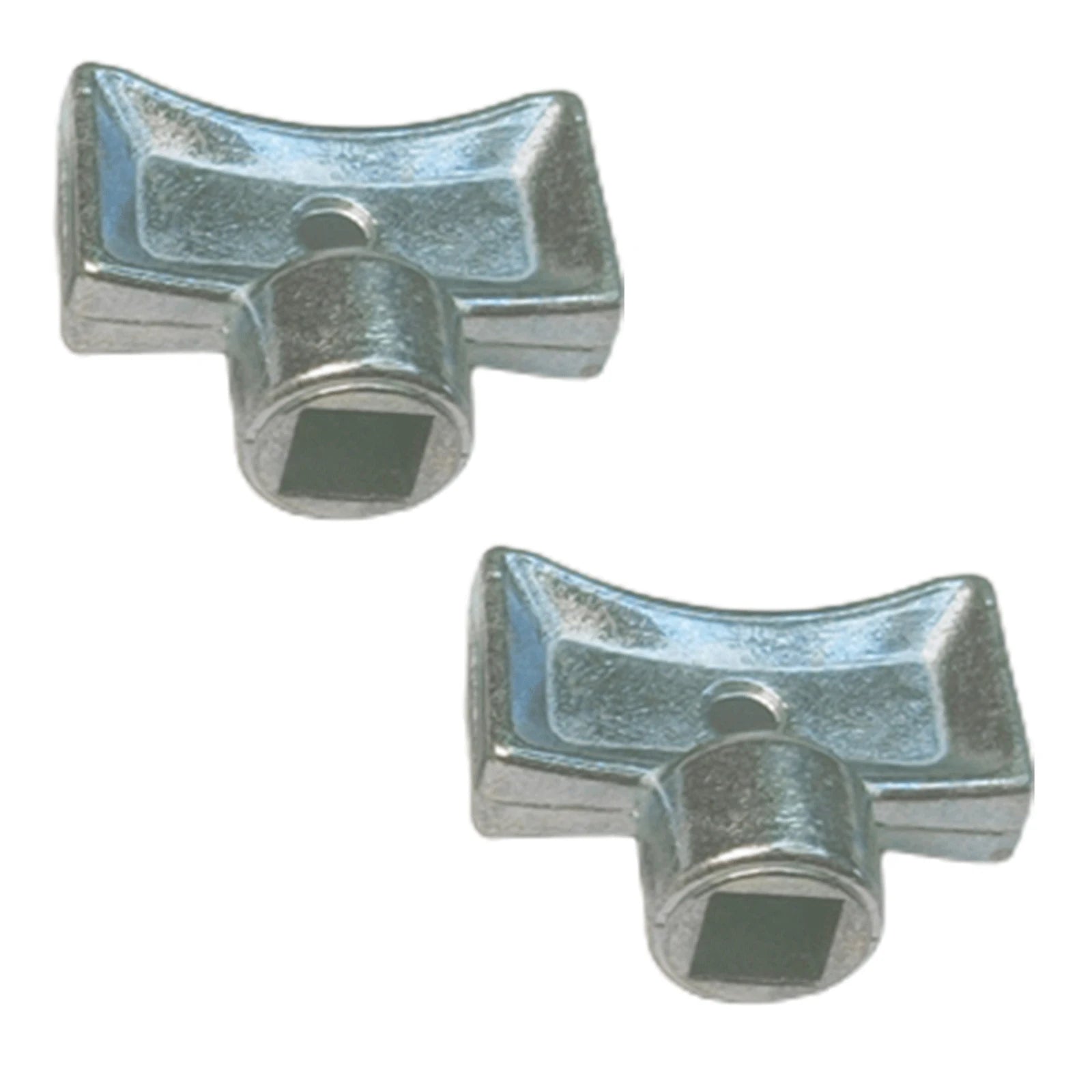 2Pcs Radiator Valve Key Faucet Key Radiator Water Tap 5×5mm Valve Socket Special Lock Wrench Zinc Alloy Oasis Select A
