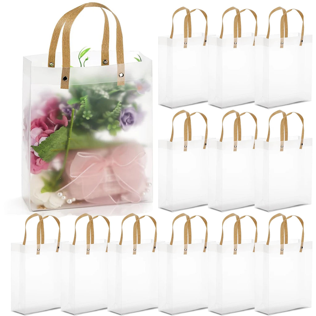 20pcs tote bag wedding party gift souvenir, 6.3x5.9in, christmas haloween gift bag, craft, wedding, small business supplies Oasis Select