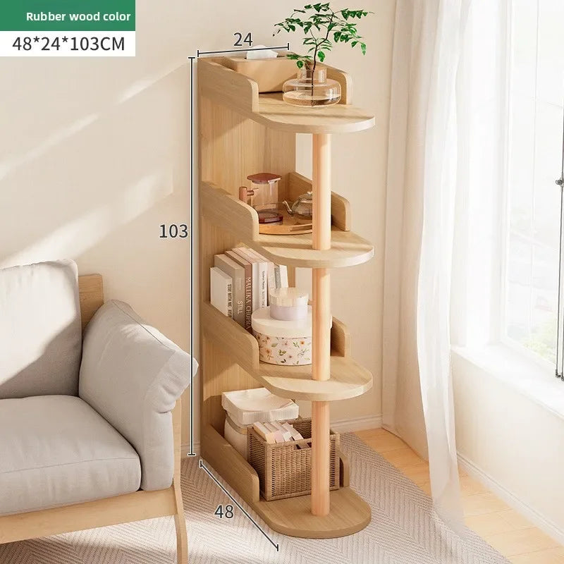 Multi-functional Bedside table Small storage cabinet Bedroom bedside very narrow crevice Small cabinet Oasis Select