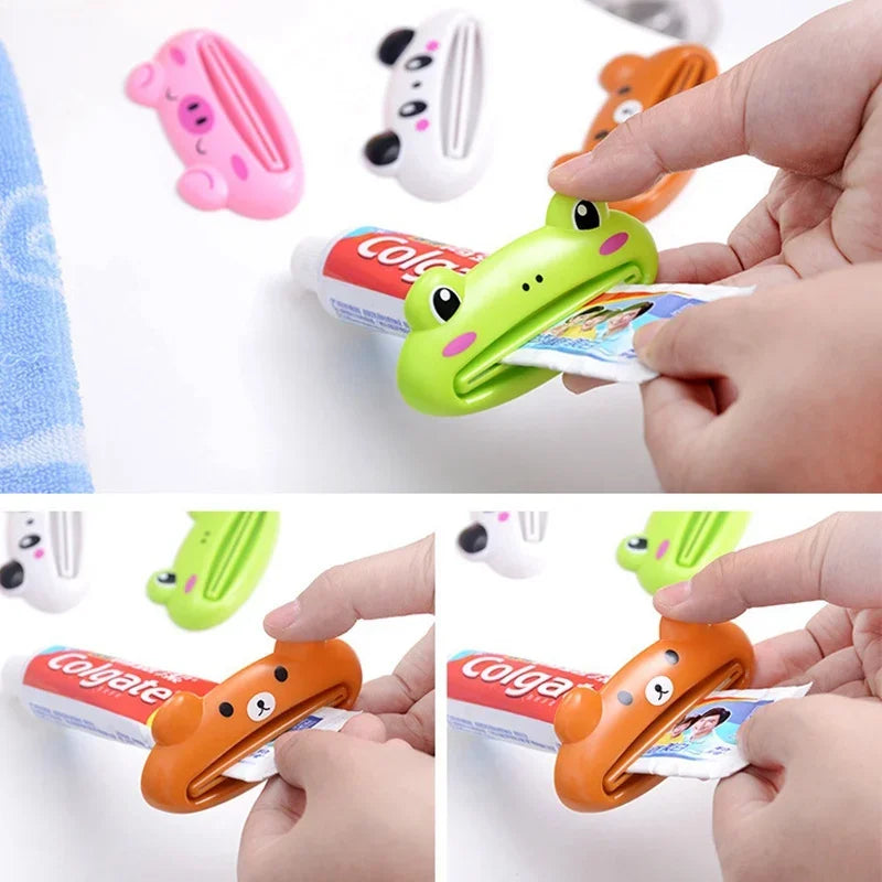 Cartoon Frog Toothpaste Squeezer & Toothbrush Holder Toothpaste Squeezer Oasis Select