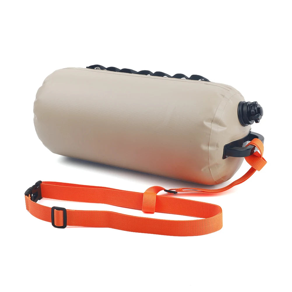 3-1PCS Swim Buoy Float Multifunctional Water Weight Bag Water Storage Bag Water Container Bag for Beach Pool Snorkeling Oasis Select Khaki france