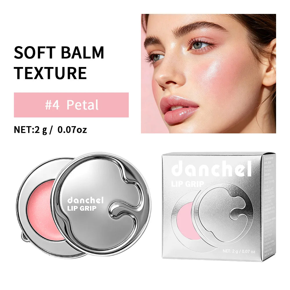 Magnetic Lip & Cheek Cream Nourishes Moisturizer Multi-Uses Natural Blush Brightening Long Lasting Gently Smooth Lip Lines Makeu Oasis Select Color 4