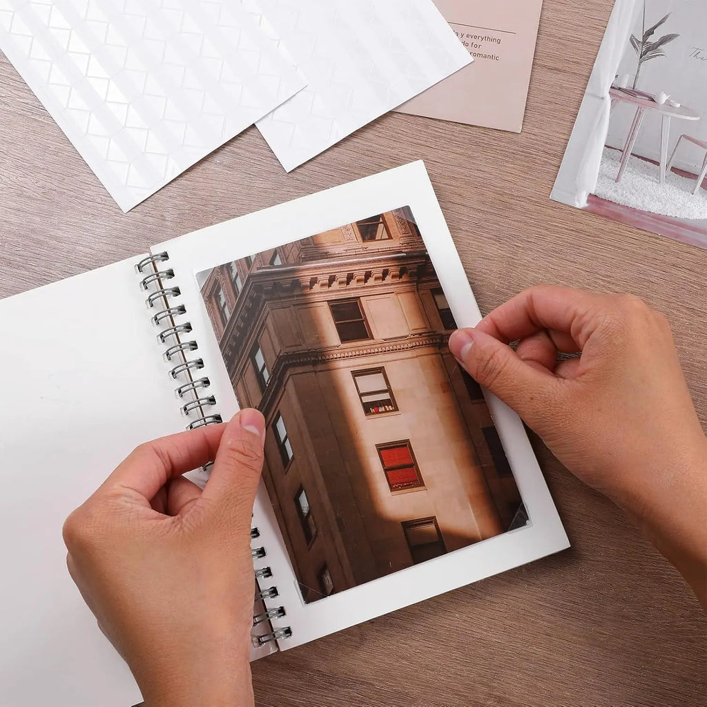 10/20/30 PCS Self-Adhesive Photo Corners – Clear Acid-Free Removable Hold for Scrapbooks, Journals & Memory Albums Oasis Select