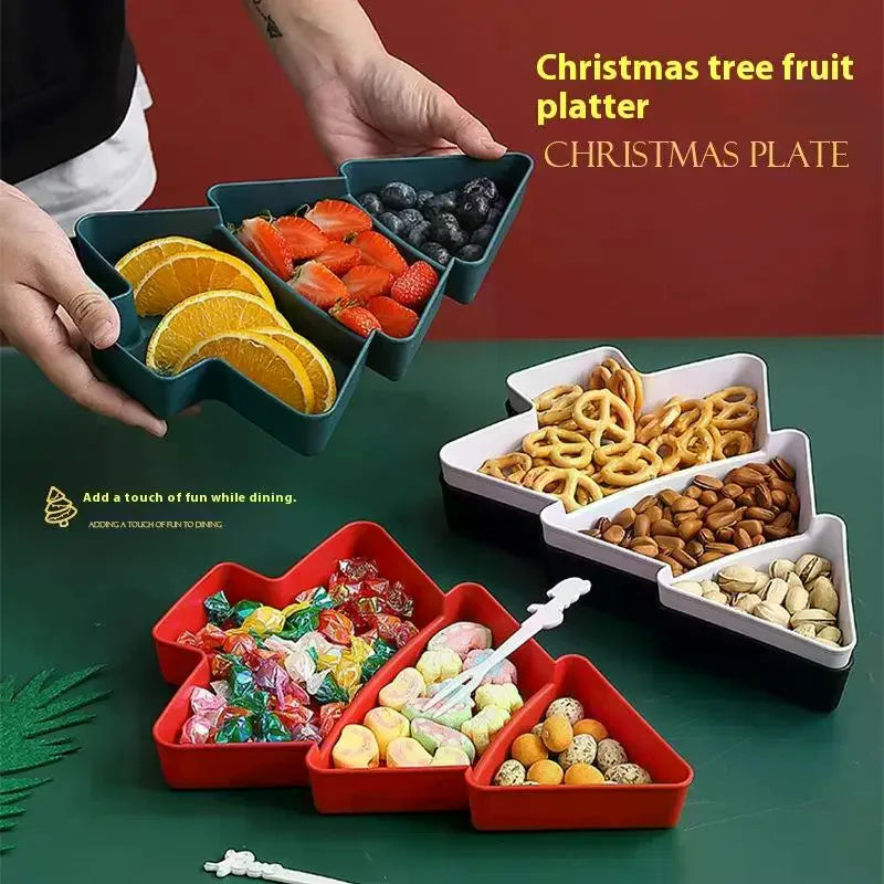 Christmas Decoration 2026 Tree Fruit Plate Merry Christmas Decorations For Home Noel Xmas Gifts Happy New Year Oasis Select