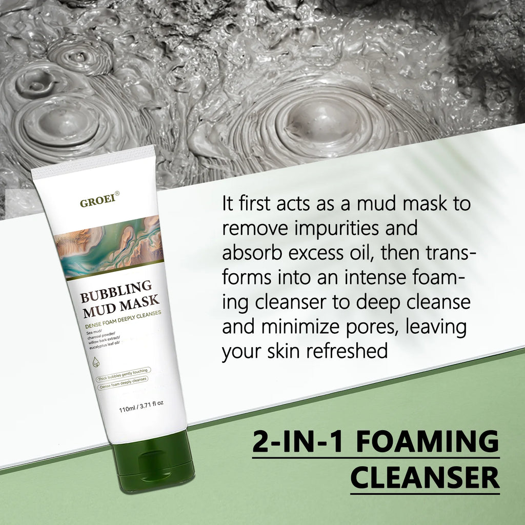 facial foam cleansing lotion deeply cleanses, removes dirt, absorbs oil, shrinks pores and cleanses the skin Oasis Select