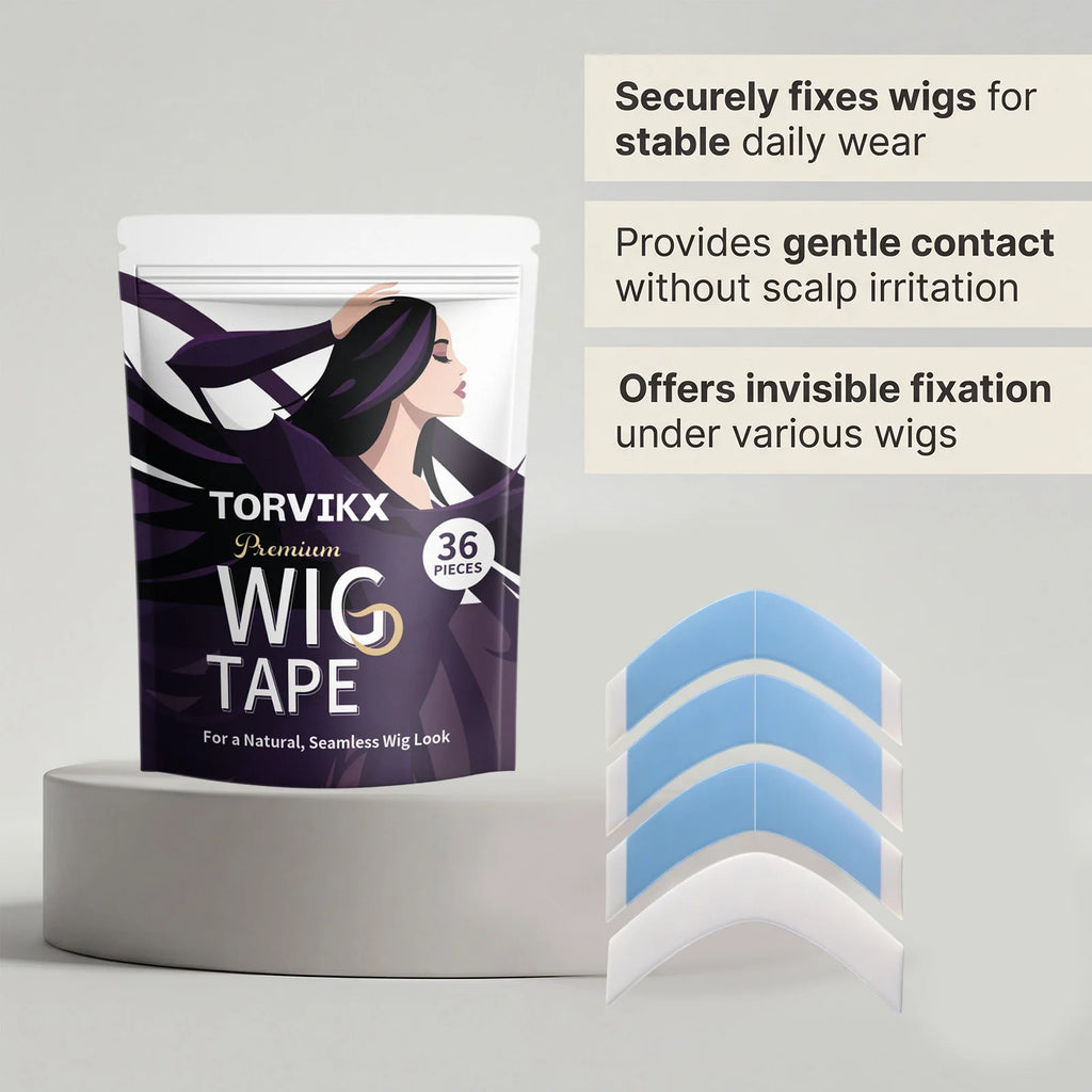 Wig tape, invisible Strong Hold wig band styling auxiliary tape, easy to wear, daily styling care tool Oasis Select
