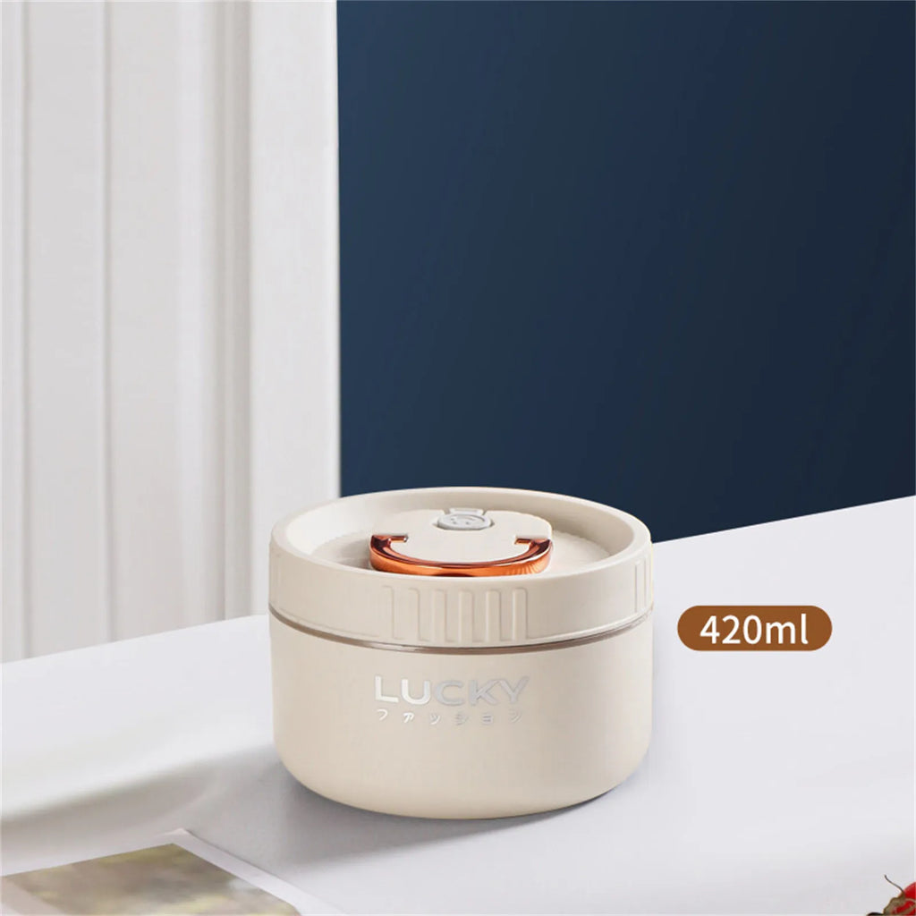 Thermal Lunch Box Bento Box Portable Insulated Lunch Container Stackable Leakproof Stainless Steel Food Container Oasis Select A