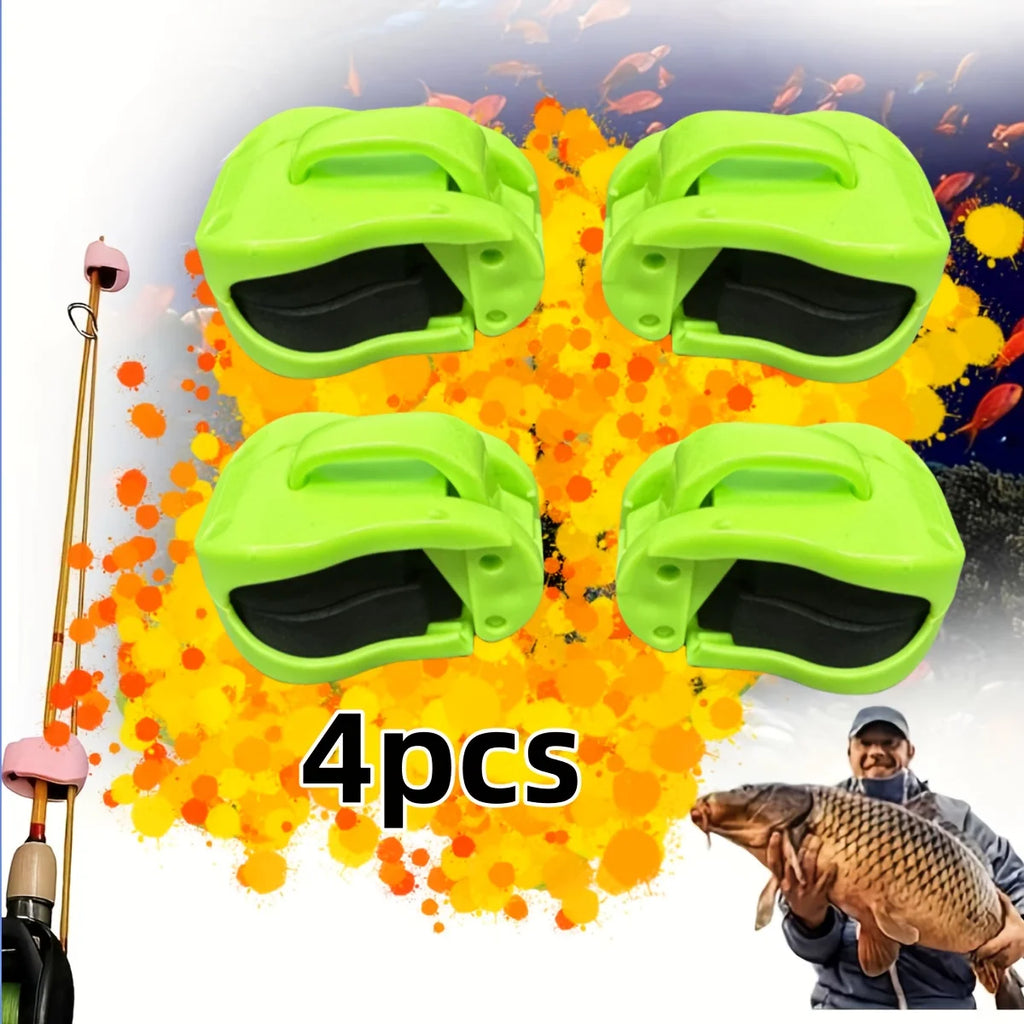 4-piece heavy-duty anti slip fishing rod bracket,space saving-perfect gift for anglers on Halloween/Christmas, easy installation Oasis Select 4pcs 1