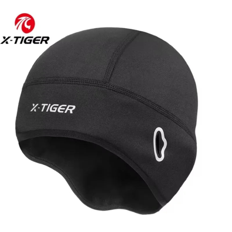 X-TIGER Man Cycling Cap Winter Fleece Windproof MTB Bicycle Balaclava Hats Warm Motorcycle Bike Cycling Hat Snow Headwear Oasis Select XM-ZPTG-LF7741