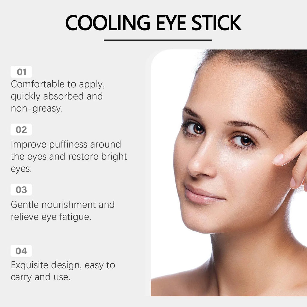 Eye cream stick softens and tightens the skin, reduces wrinkles, improves eye condition, moisturizes and brightens Oasis Select