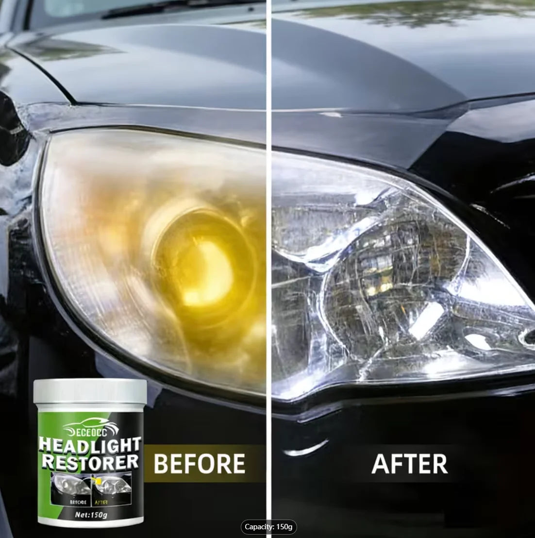 Car Headlight Restoration Kit – Remove Oxidation & Haze Headlight Restoration Kit Oasis Select