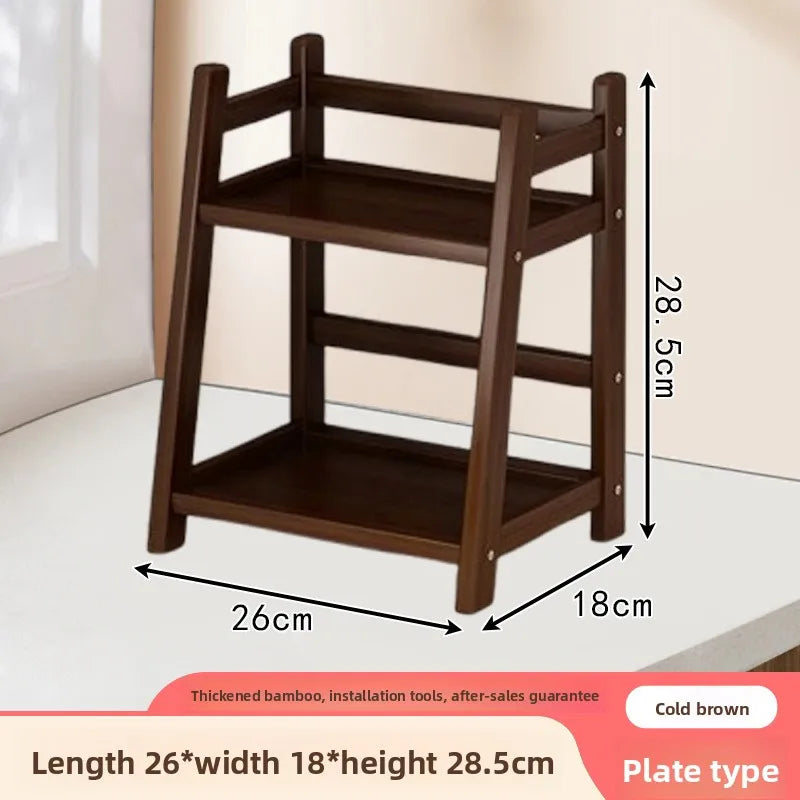 Cup holder desktop rattan trapezoidal cup holder, simple and multi-functional household water cup type Nanzhu storage cup holder Oasis Select 2-26CM-Brown-BC