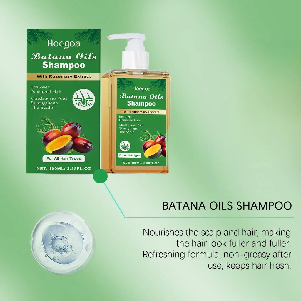 HOEGOA Batana Oil Rosemary Shampoo – Repair & Nourish Hair Nourishing Shampoo Oasis Select