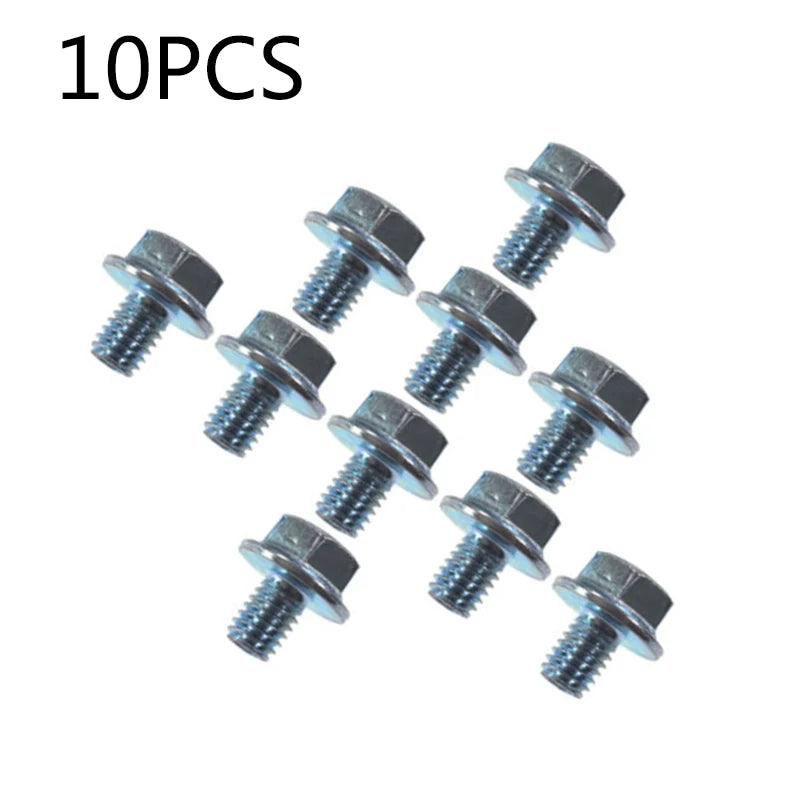 10pcs Recoil Starter Bolts GX120 GX200 GX270 GX340 GX390 Engine Engine Replacement Parts Oasis Select 10pcs