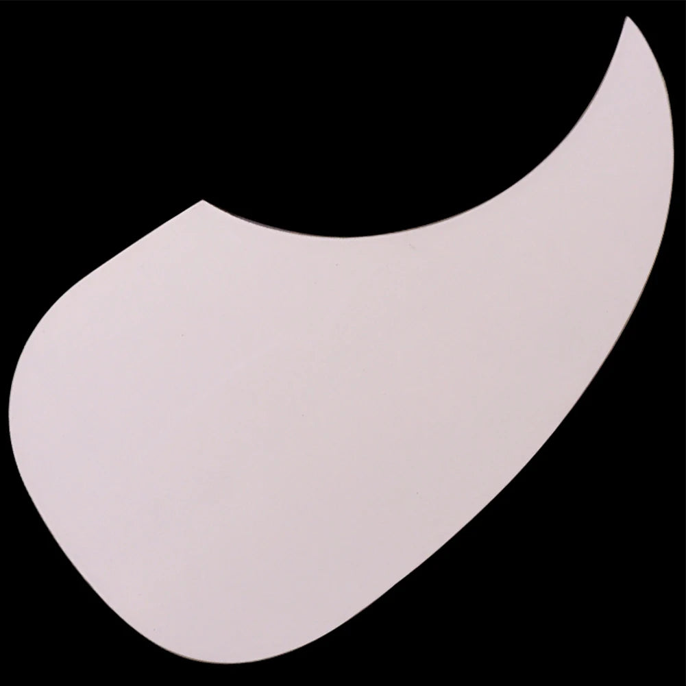 Guitar Guard Guitar Pickguard Musical Instruments Pickguards Parts Water Drop Shape 40 41 Inch Acoustic Guitar Oasis Select White