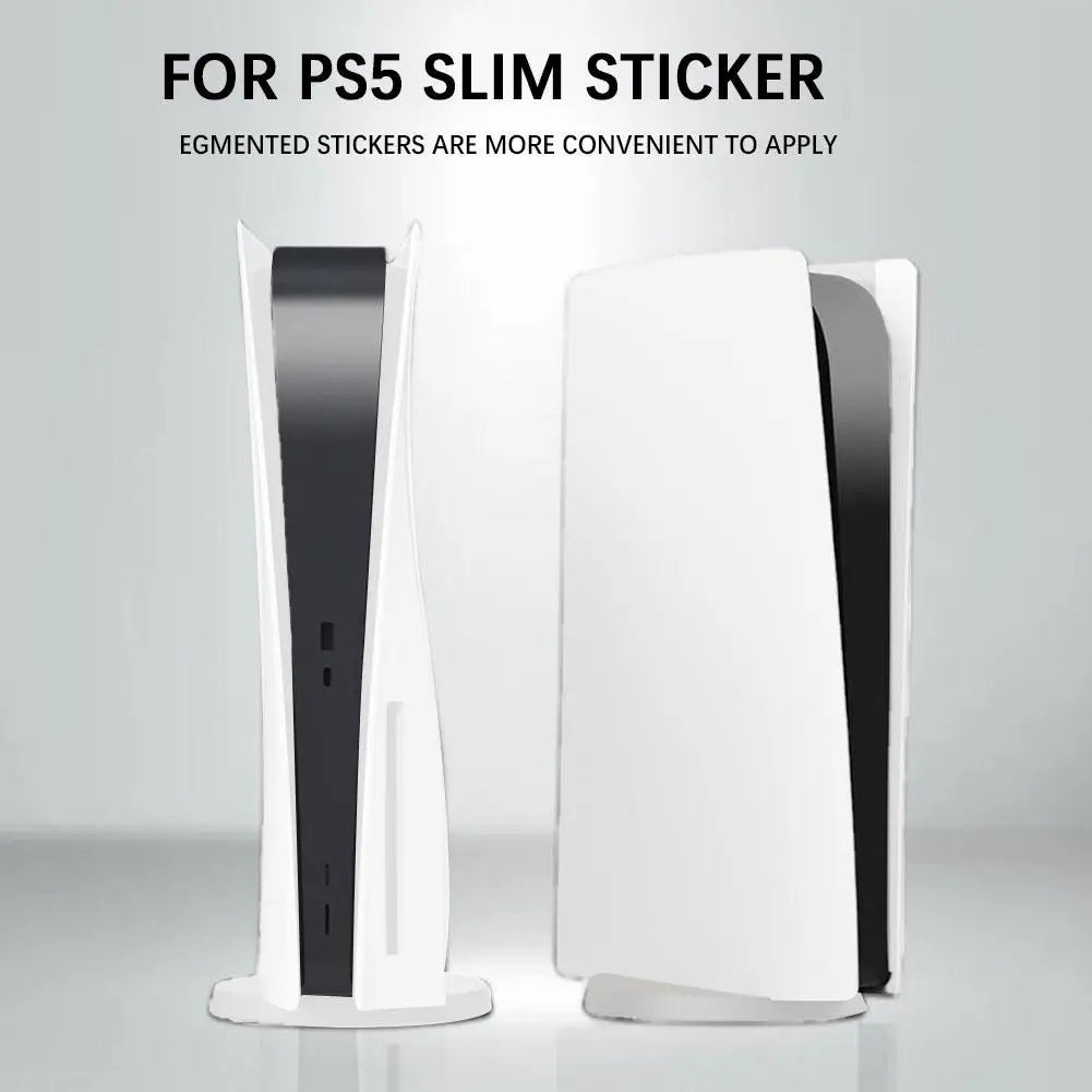 PS5 Slim Console Decal Skin Sticker – Matte & Carbon Fiber