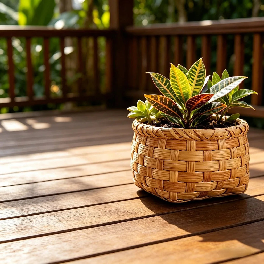 Woven Basket Flowerpot Mold DIY Gypsum Flower Pot Mold Handmade Candle Jar Silicone Mold Round Plaster Cement Vase Mould Decor Oasis Select