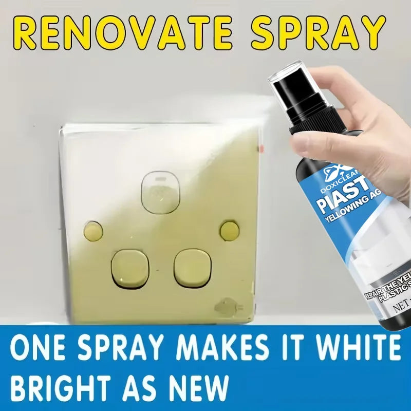 Plastic Restoration Spray – Remove Yellowing & Restore Shine Plastic Restoration Spray Oasis Select