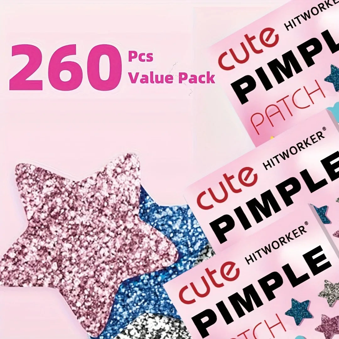 Hydrogel non irritating acne patch -260 pieces per box - alcohol free, used to absorb acne secretion, necessary for acne care Oasis Select