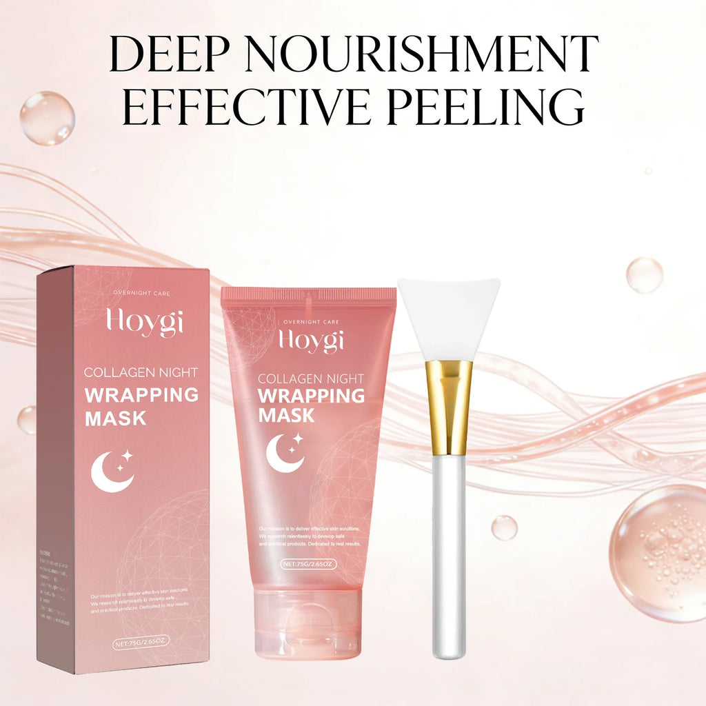 Hoygi Collagen Night Peel-Off Mask – Pores, Tone & Hydration Collagen Peel-Off Mask Oasis Select