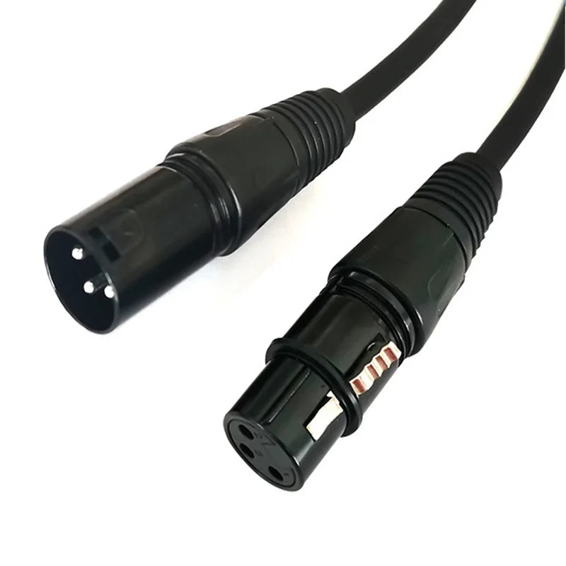 1m 2m 3m 3pin XLR Cable Male to Female XLR Audio Cable Male to Male Mixer Sound Concle Microphone Professional Extension Cable Oasis Select