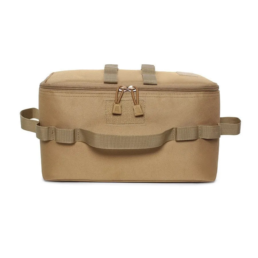 Outdoor Camping Gas Tank Storage Bag Large Capacity Ground Nail Tool Bag Gas Canister Picnic Cookware Utensils Kit Bag Oasis Select