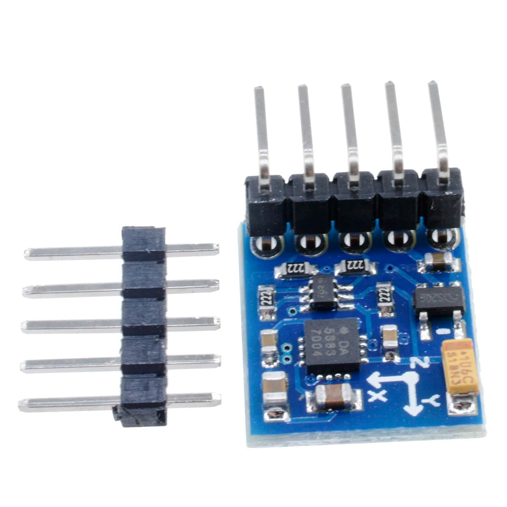 QMC5883L Module Electronic Compass with Triple Axis Magnetometer Sensor GY-271 for DIY Robotics and Flight Control Oasis Select