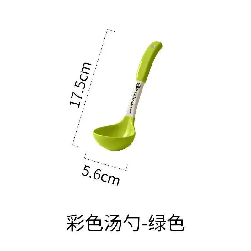 Ceramic Large Soup Spoon Ceramic Tableware Household Public Porridge Noodle Soup Spoon Large Soup Spoon Kitchen Cooking Utensil Oasis Select Green Spoon