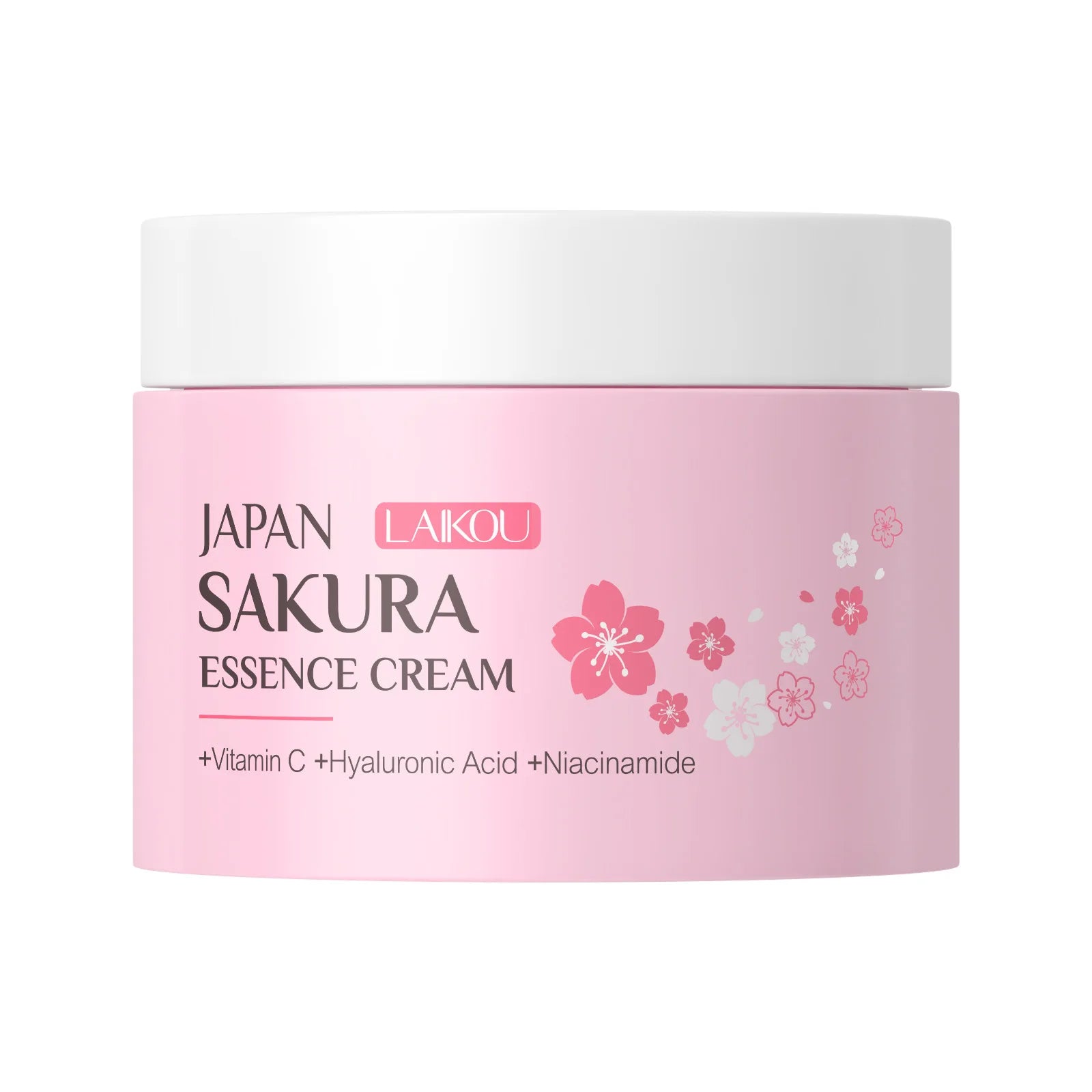 LAIKOU Sakura Essence Face Cream 60g - Moisturizing Repair Hydrating Cream, Gentle Nourishing Non-Greasy Lotion for Dry Skin Oasis Select 25g