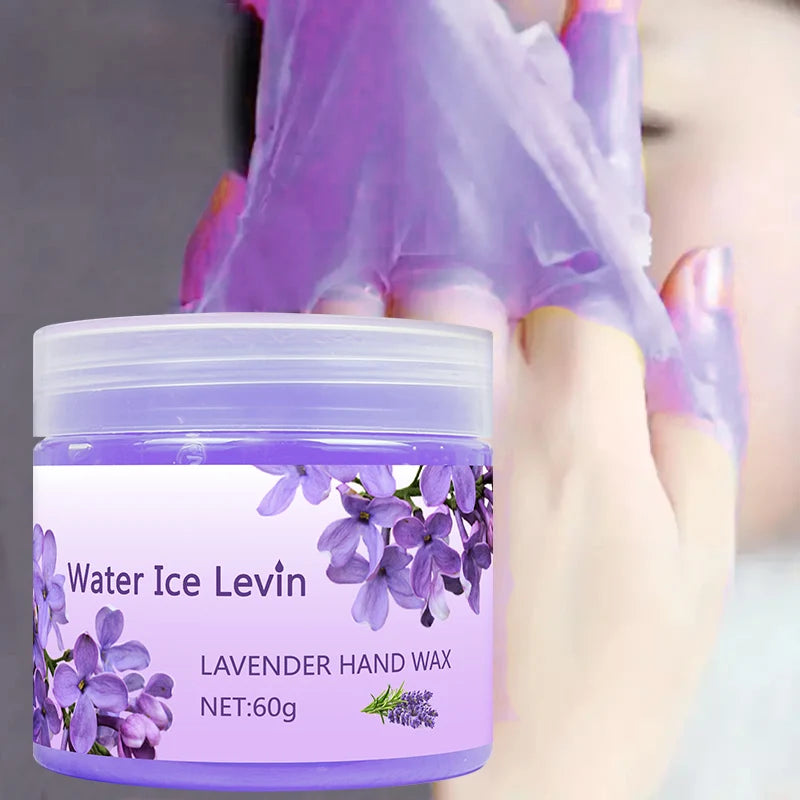 Lavender Moisturizing Hand Wax Mask, Hypoallergenic, for Hands and Feet, Smooths Skin, Gentle Cleansing Hand Mask, Brightens Hand Skin Oasis Select