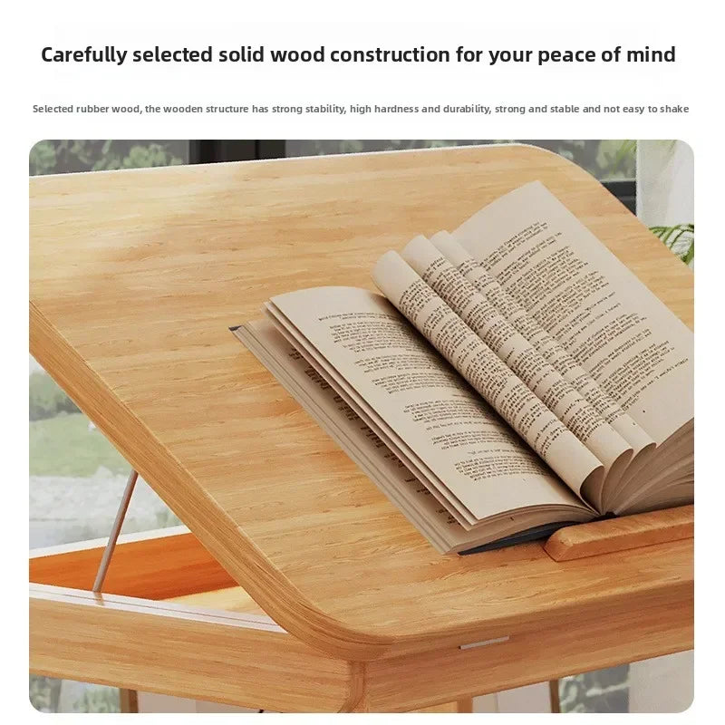 Multi-functional Coffee table removable flip mini sofa side table storage rack bedroom bedside table with wheels Oasis Select
