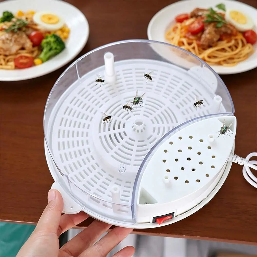 Practical USB Automatic Flycatcher Electric Silent Operation Pest Reject Control Repeller Efficient Insect Trap Restaurant Oasis Select