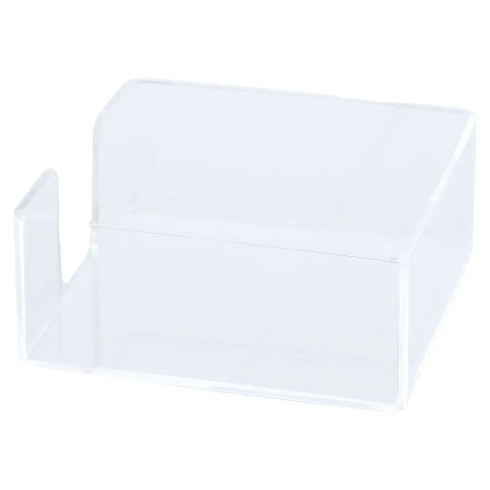Square Acrylic Napkin Holder Clear 5.3 X 5.3 X 2.16 Inches Tabletop Freestanding Tissue Dispenser Standing Napkin Dispenser Oasis Select