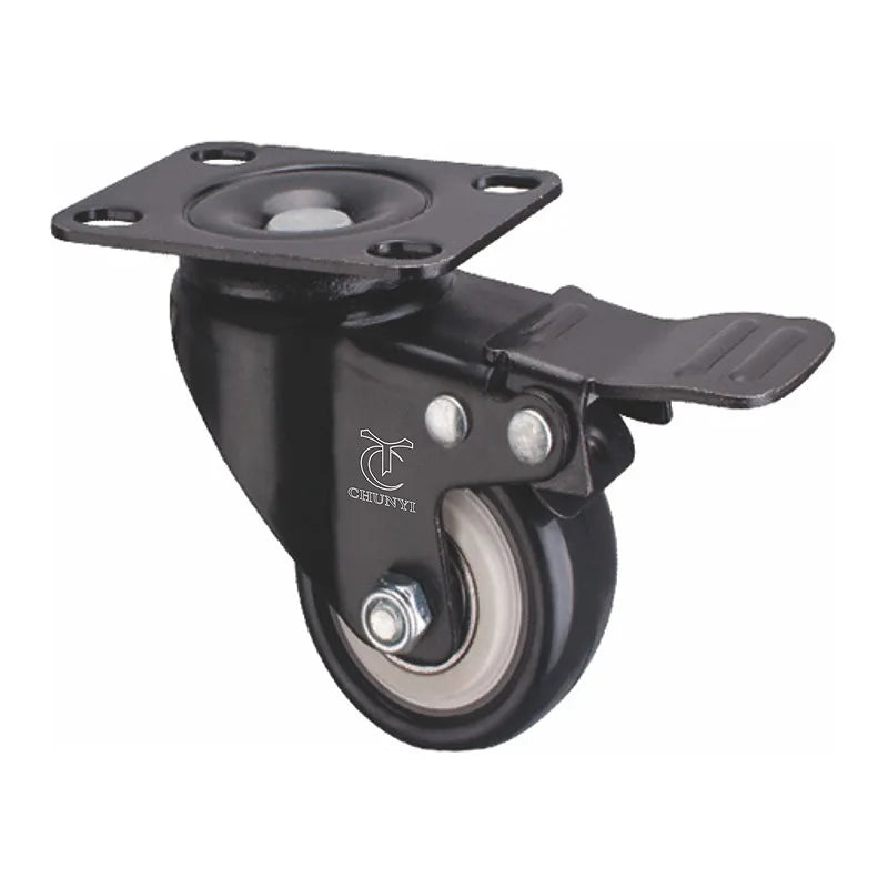 Heavy Duty 1.5"/2" Swivel Caster Wheels Threaded Stem with Brake Trolley Furniture Caster M8/M10 Threaded Stem Oasis Select 1.5 inch 4