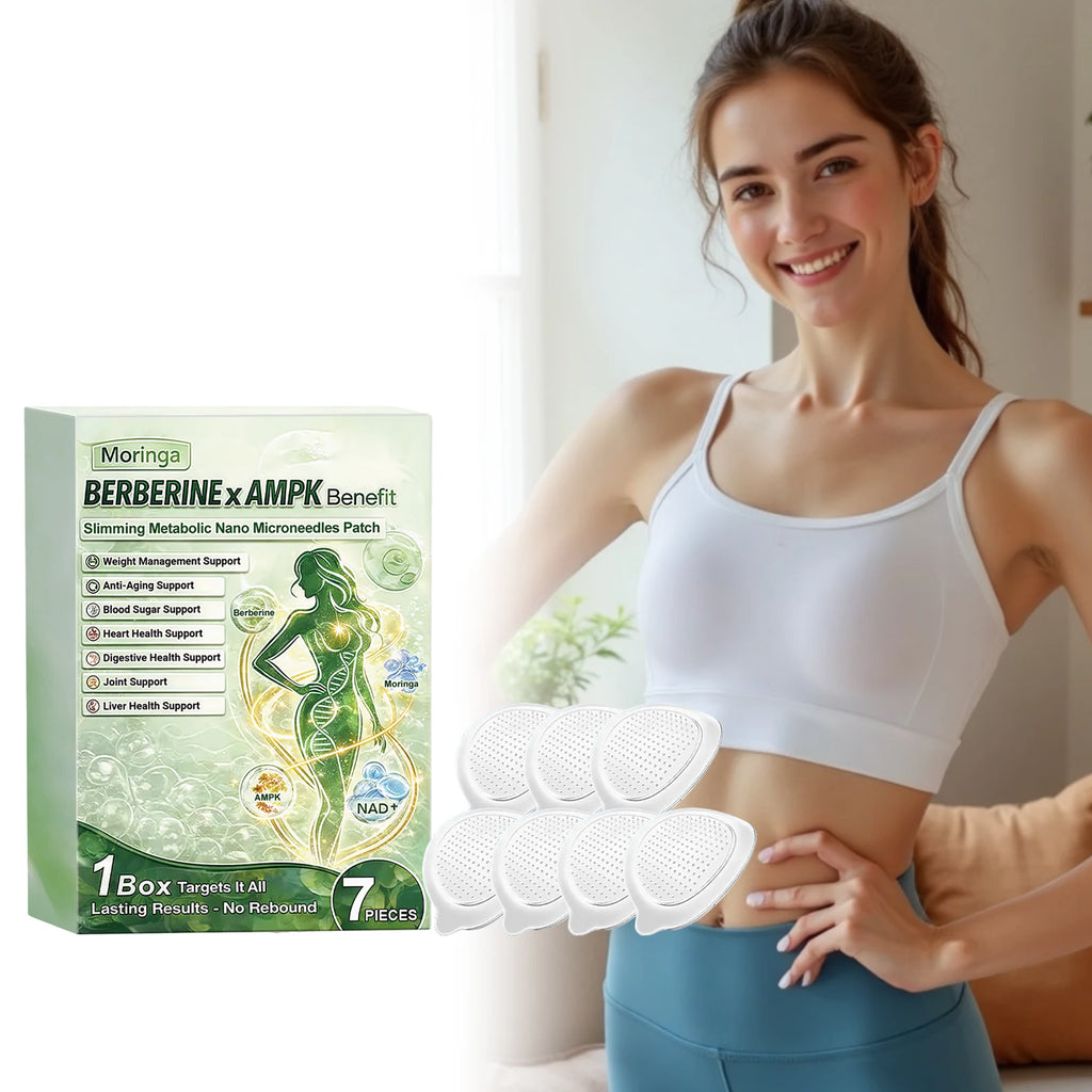 Berberine AMPK NAD+ Nano Microneedle Patch Moringa Body Care Patch Gentle Skin-Friendly Breathable Body Maintenance Comfortable Oasis Select
