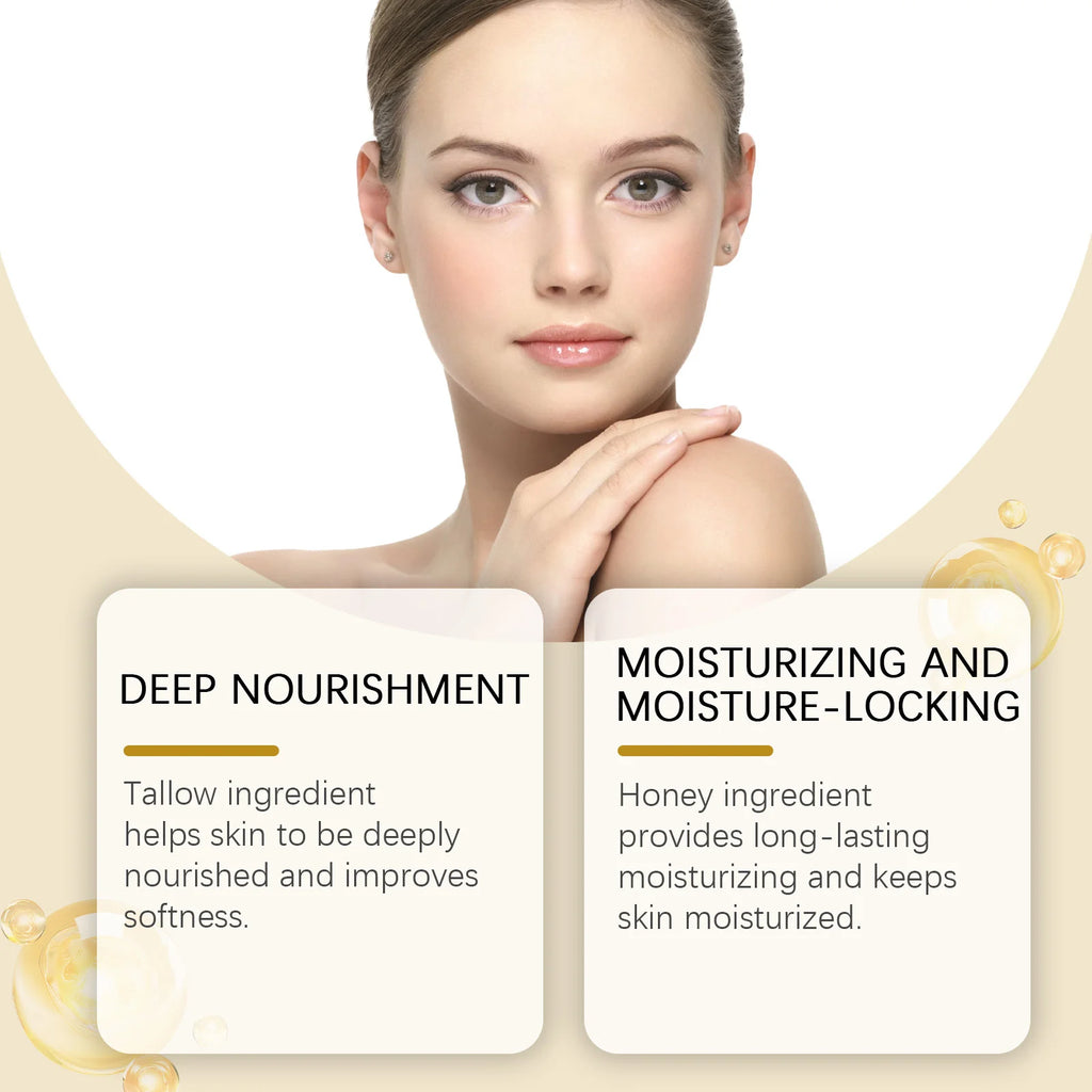 OceAura Organic Tallow Balm Face Cream – Collagen Moisturizer Tallow Balm Face Cream Oasis Select